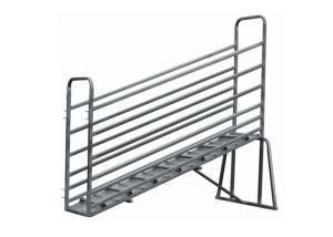Quality Long Slope Cattle Loading Ramp Heavy Duty Steel Frame Construction wholesale