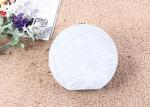 White Color Moon Shaped Ladies Evening Clutch Bags Customized Cute Face Printed