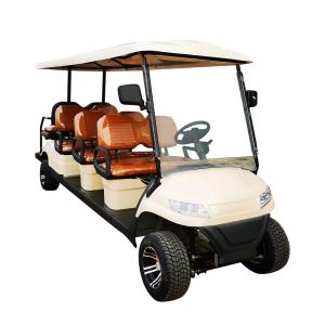 Quality 110v Electric 6 Seater Golf Cart 40mph High Efficiency With Lithium Battery wholesale