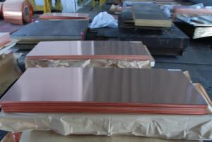 Quality Decorative Copper Flat Plate Hot Rolled Antique Brass Copper Sheet Polished wholesale