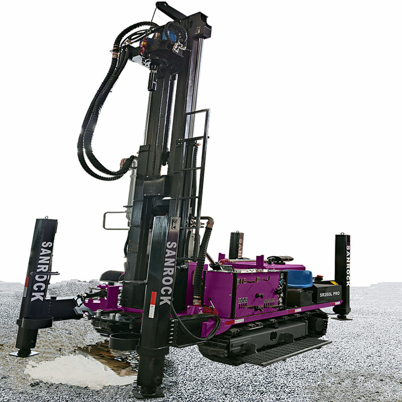 Crawler Water Well Drilling Rig Equipment Rotary Borehole Hydraulic Water Drilling Rig