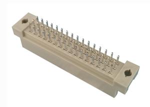Quality Three Row Male DIN 41612 Connector Right Angle Type 3x16 Pin Header Fireproof wholesale