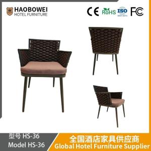 Quality Nordic Outdoor Sofa Courtyard Teak Rattan Sofa Combination Villa Rattan Woven Sofa Open-Air Garden Outdoor Furniture wholesale