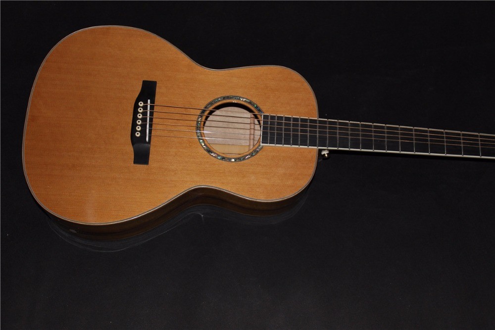 AAAAA all solid OO body guitar custom Solid OO acoustic guitar 14 frets acoustic electric guitar