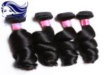 Virgin Curly Human Hair Extensions For Black Women Loose Wave