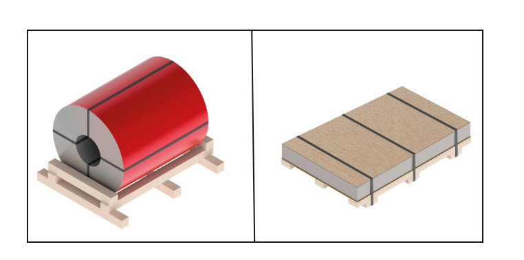 3003 H24 Red Color Pvdf Aluminium Sheet Coil For Curtain Wall