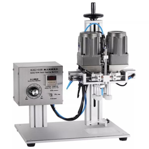 Cheap Semi Automatic Screw Capping Machine 220V Desktop For Bottle for sale