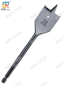Quality BMR TOOLS Industrial Spade Paddle Flat drill 30mm Flat Wood Drill Bits High-Carbon Steel wholesale