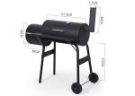 Barrel Mother And Son OEM Charcoal Bbq Stove Trolley