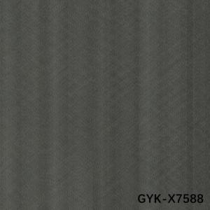 Quality Dark Grey Doors And Windows High End Wood Veneer 2050-3100mm Fleeced Back wholesale