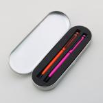 Colorful Metal Ballpoint Pen Touch Screen Twist Stylus Ball Pen For Office