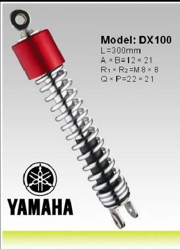 Yamaha DX100 Motorcycle Shock Absorber 300mm Motor Shocks , Front And Rear