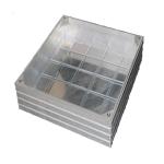 Cutting Machine Aluminum Manhole Cover , Metal Drain Cover 312401~312408