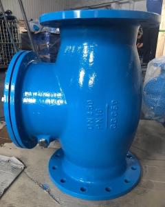 Quality DN250 PN16 GGG50 cast iron swing check valve wholesale