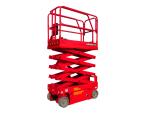 7.8 Meters Wide 4 Wheel Drive Scissor Lift Equipment Low Energy Consumption