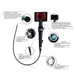 3.8mm Anesthesia Flexible Video Electronic Intubation Laryngoscope Hd Video