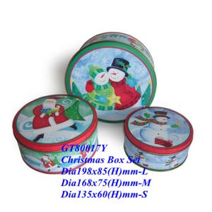 China Metal set , gift set ,Gift box set, metal case set, metal box set, Christmas Box, cake Box, Christmas Box set on sale