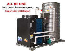 Quality Stable Energy Efficient Heat Pump Water Heater R407C / R410A Refrigerant wholesale