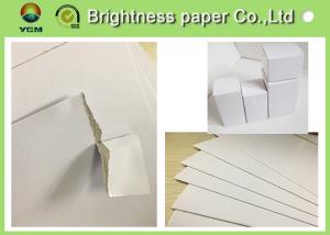 Quality CCWB Customized White Cardboard Paper Sheets , Paper Packaging Board For Medicine wholesale