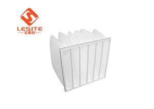 Quality 45% Paint Pockets Booth Filters , 0.5 Micron Filter Large Dust Collection wholesale
