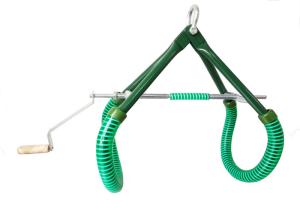 Quality Green Color Cattle Hip Lift With Wood Handle Plastic Outer Tube wholesale