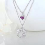 YASVITTI Wholesale Rhodium Plated 925 Sterling Silver Zircon Jewelry Customized
