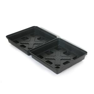 Quality Square Shape Hdpe Plant Tray Roof Terrace Garden Pot Planter for Outdoor Propagator Kits wholesale