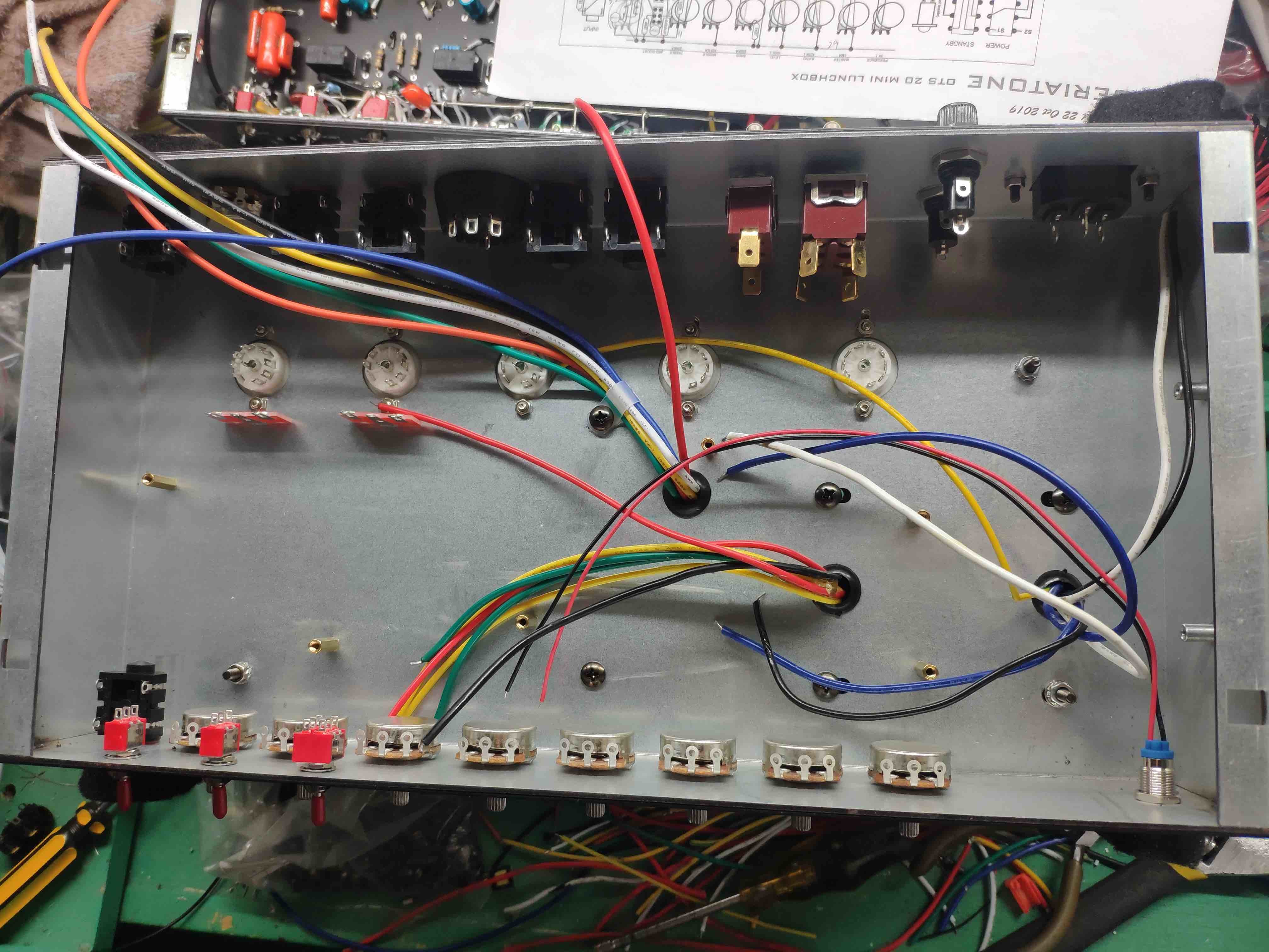 Custom Grand Overdrive Special Guitar Amplifier 20W in Brown Tolex with JJ Tu2 X EL84 Power Tubes 3 X 12ax7 Preamp Tubes