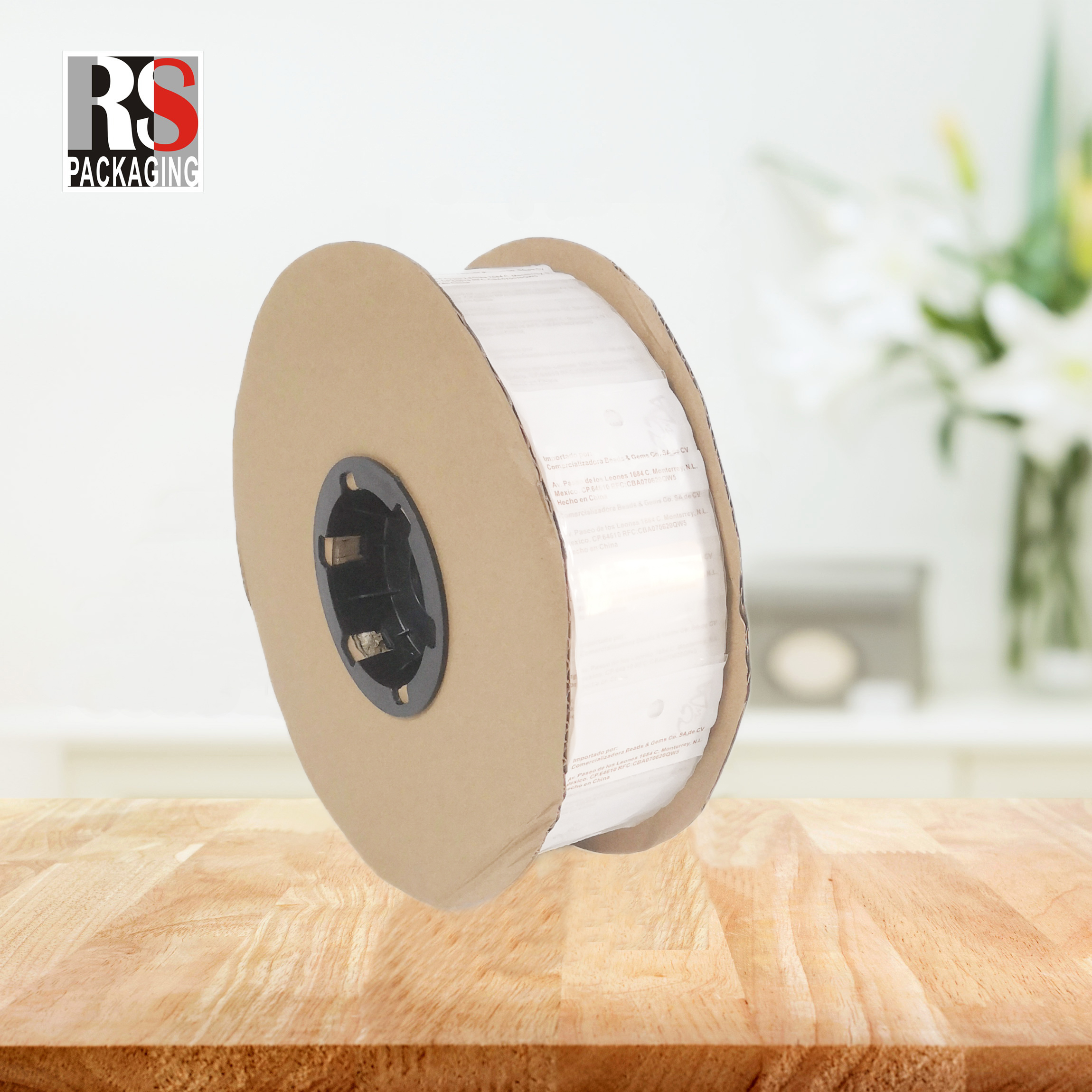 Non Woven Plastic LDPE Pre Opened Poly Bags On A Roll Perforated Auto Bags