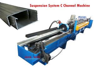 Quality Suspension System C Channel Machine , Ceiling Channel Making Machine wholesale