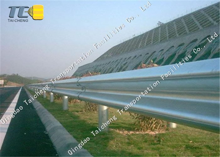 W Beam Crash Barrier W Beams Traffic Safety Barrier Highway Guardrail