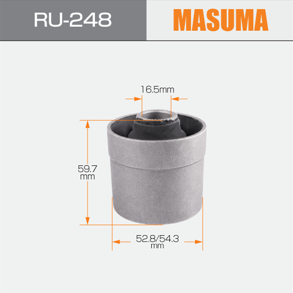 RU-248 MASUMA Auto car bush part NM11 CA20S Engine for MITSUBISHI LANCER STATION WAGON