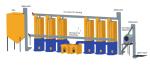 Indirect Heating 10000kg Rice Paddy Dryer Machine Low Temperature Circulating