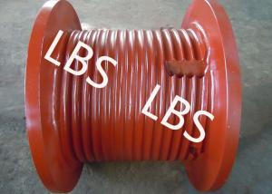 Quality OilField Machinery Wire Rope Drum High Strength Steel Lefthand Rotation Drum wholesale