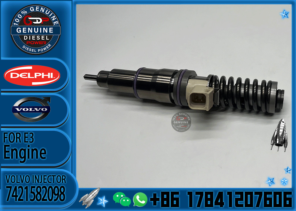 Diesel Engine Fuel Common Rail Injector BEBE4D36001 7421582098 7421340612 21644600 85003950 20747798 For VOL