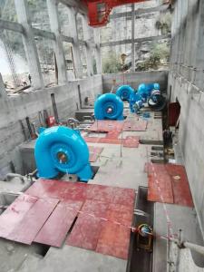 Quality 50HZ Frequency Francis Turbine With Carbon Steel Q345 Spiral Case wholesale
