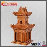 Buildings Roof Ridge Ornaments Golden Small Gazebo Chinese Roof Decoration