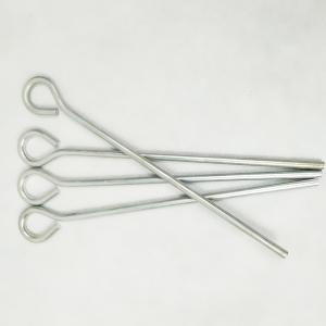 Quality 6.0MM thick steel pins galvanized surface good price outdoor Hardware wholesale