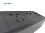 Electric Desk Clamp Under Table Mount Power Strip Outlet Retractable