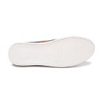 Navy Brown Antiodor Mens Leather Casual Shoes Microfiber Lining