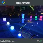 PE plastic waterproof led shower ball light