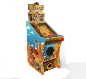 Quality West Cowboy Coin Operated Pinball Game Machine 19 Inch Screen Size wholesale