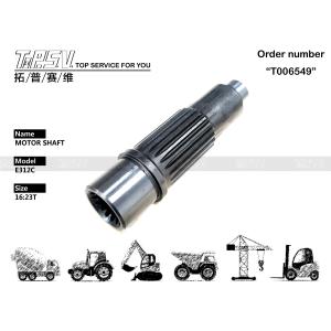 Quality XJDG-00029 194-8280 High Precision E312C Excavator Travel Motor Shaft for Excavator Transmission System Packing Size Depend On Packing Type wholesale