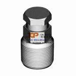 API 6A Wellhead Fittings Forging Valve Removal Plug 2 1/16" X 10K