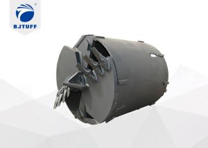 Quality Double Cutter Double Bottom Straight Clay Drilling Bucket For Drill Rig Machine wholesale