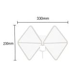 SGS 28dBi Indoor Amplified HDTV Antenna With Detachable Amplifier Signal Booster