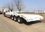 Gooseneck Lowboy 3 Axle 50T 60T 100T Lowbed Trailer Truck