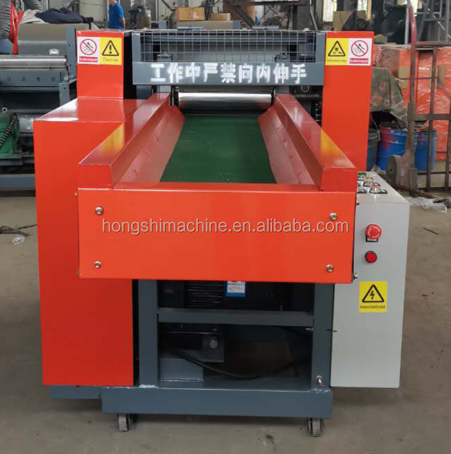 7.5kw Textile Processing Machine Recycle Yarn Fishing Net Fiber Shredder