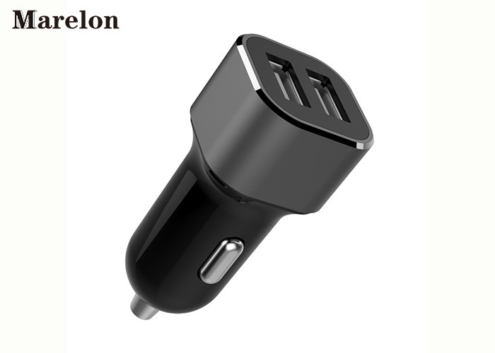 Fast Charging Bluetooth USB Charger / Dual Usb Port With Retractable Cable