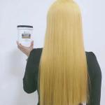 Light Green Professional Bleaching Powder For Hair Color All Hair Types Level 8